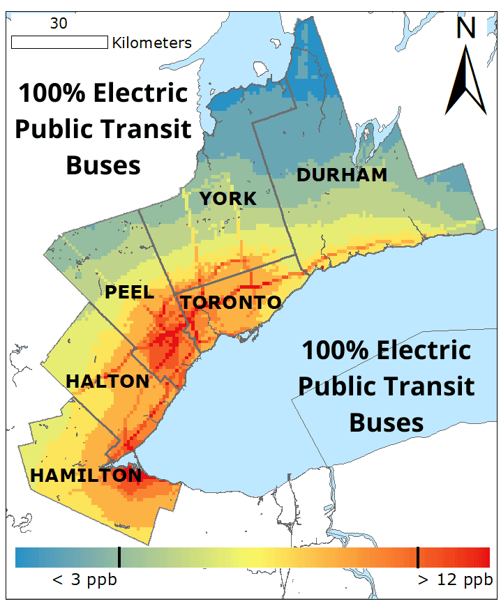 100� Electric Public Transit Buses NO2